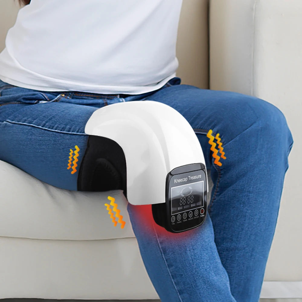 3-in-1 Infrared Heating Knee, Shoulder, and Elbow Air Pressure Massager.